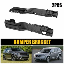 Front Bumper Bracket Support Side Left Right Pair for 2009-2020 Dodge Journey