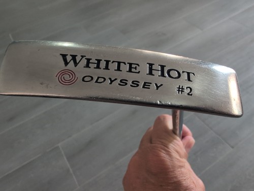Odyssey White Hot #2 Putter 35" Original Fluted Shaft Replaced Grip RH