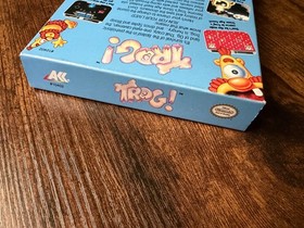 oval seal Trog! complete in box nintendo nes game poster factory MINT