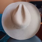sz 7 Vintage John Wayne Collection Resistol USA Cowboy Hat Wide-Brimmed Felt — photo 5