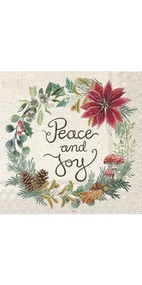 Serviette Peace and Joy