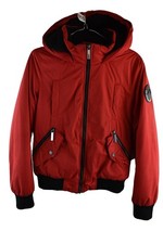 SUPERDRY Mikrofaser rot wattierte Jacke Grö�...