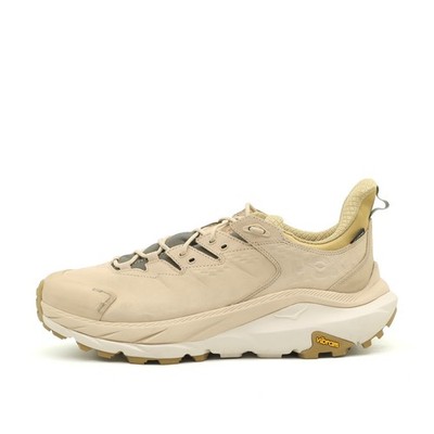 Hoka One Herren Kaha 2 Low GTX Wanderschuhe Beige Vibram-Sohle Trail EU 47 