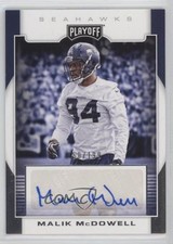 2017 Panini Playoff Rookie Signatures 60/199 Malik McDowell #RS-MM Auto v9t