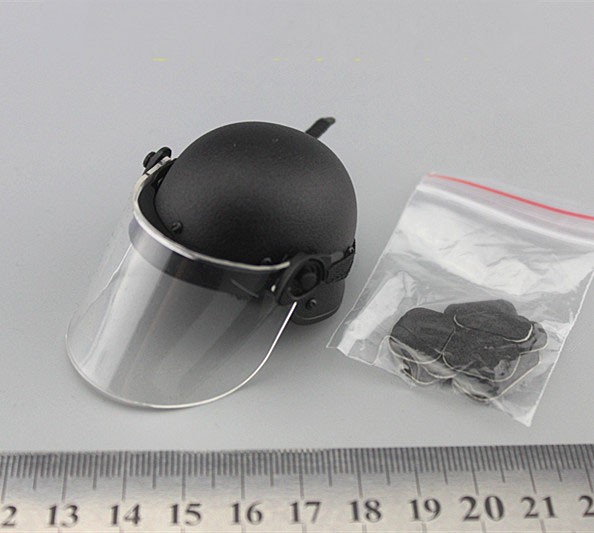 DID MA1008 1/6 Scale LAPD SWAT Takeshi Helmet Model for 12' Figure