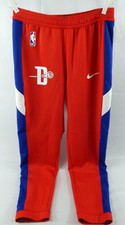 2019-20 Detroit Pistons Tim Frazier #12 Game Used Red Warm Up Pants City M 085