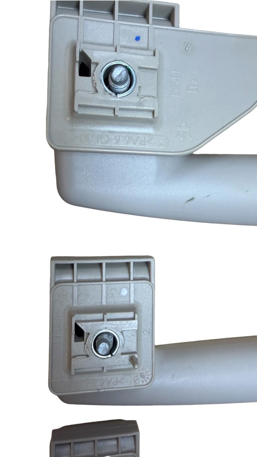 2016 Maserati Ghibli Interior Roof Upper Grab Grip Handle Gray Set of 4 OEM