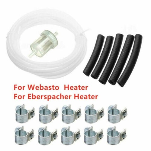 For Eberspacher Compatible Complete Fuel Line Clip Package 5 Meters Long - Picture 8 of 12