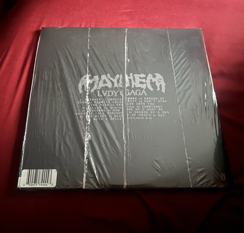 Lady Gaga Mayhem Vinyl Alternate Cover Can’t Stop The High 180 Gram New In Hand - Picture 2 of 2