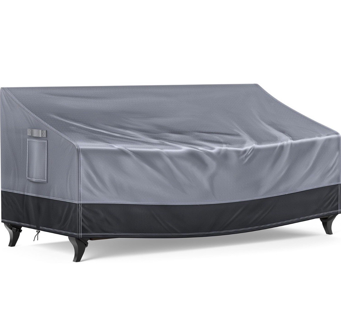 93IN Outdoor Couch Cover Waterproof Patio Furniture Covers, 3-Seater Patio Sofa