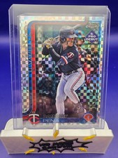 2025 Topps Pro Debut - Chrome Dameury Pena #PDC-102 X-Fractor (RC)
