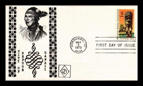 DR JIM STAMPS US COVER CITY OF REFUGE HAWAII AIR MAIL FIRST DAY ISSUE SCOTT C84