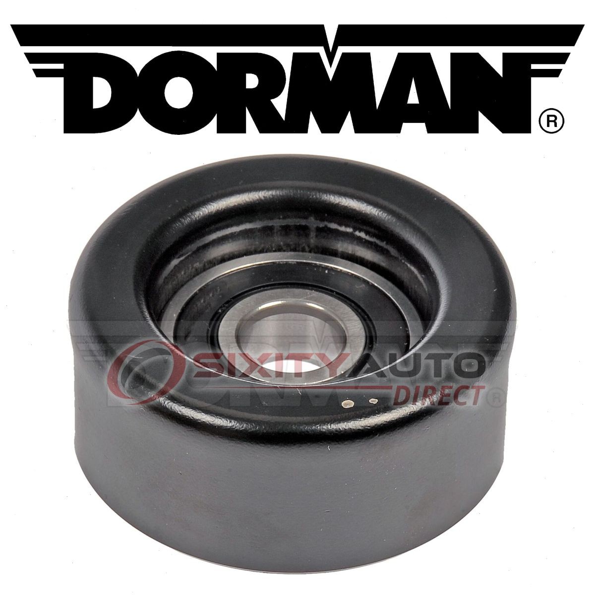 Dorman TECHoice Drive Belt Idler Pulley for 2015-2016 Audi A5 3.0L V6 Engine fv