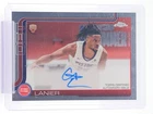 CHAZ LANIER 2025-26 TOPPS CHROME ROOKIE AUTO #TCAR-CL PISTONS Q4376