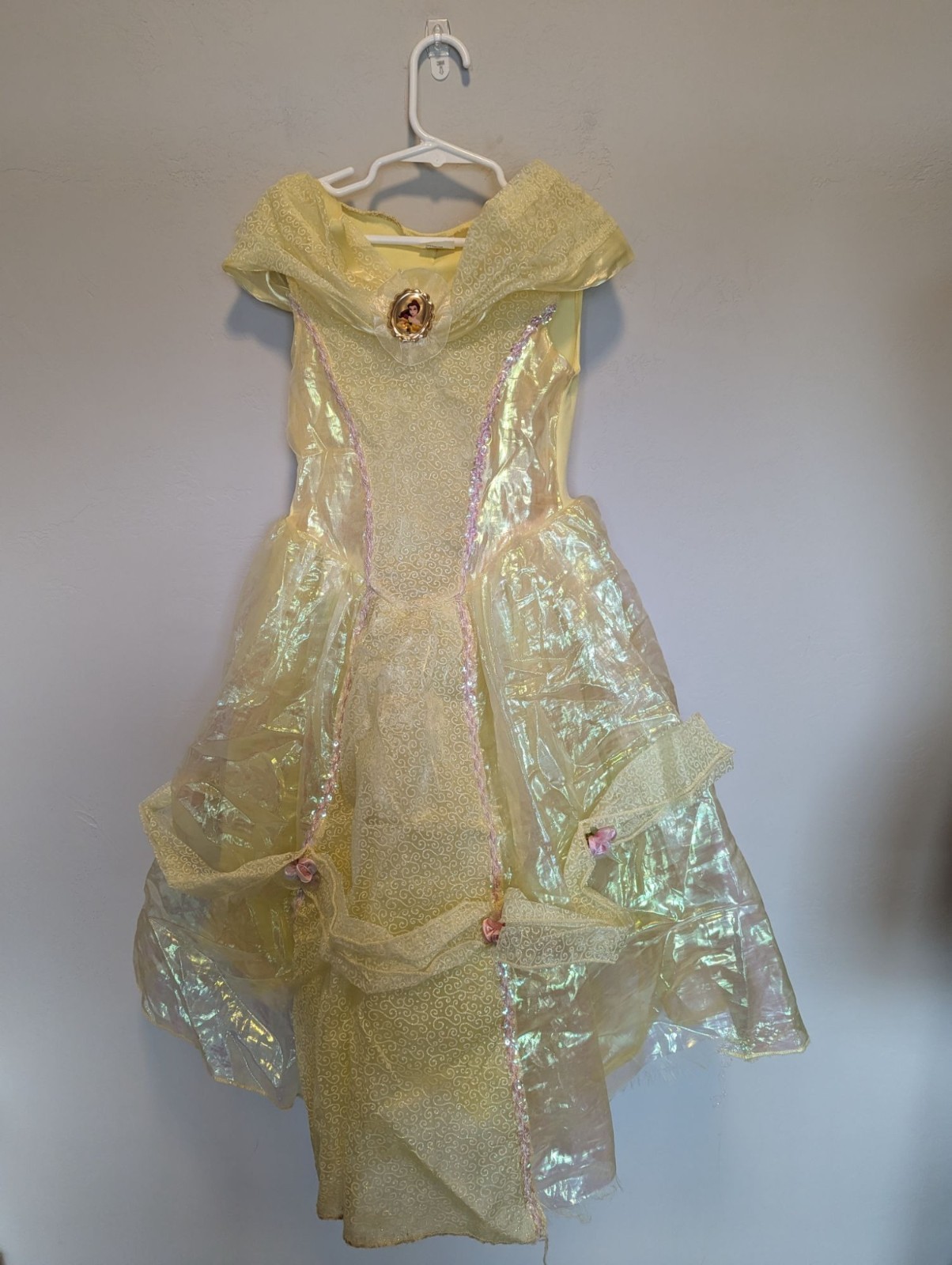 Disney Belle Costume Beauty and the beast dress gown size Small