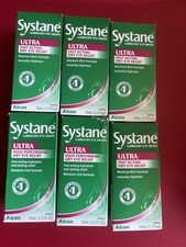 6 Box Lot Systane ULTRA Dry Eye Relief Drops 10mL (1/3oz) EXP 7/28+ MEW SEALED