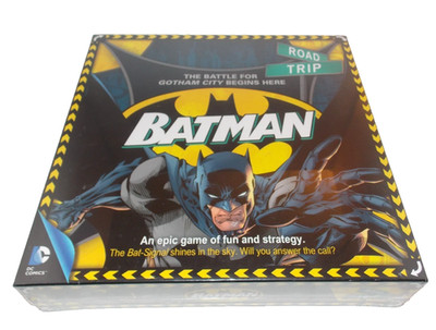BATMAN Road Trip Board Game DC Comics Epic Game of Fun Strategy Gotham City NEW!