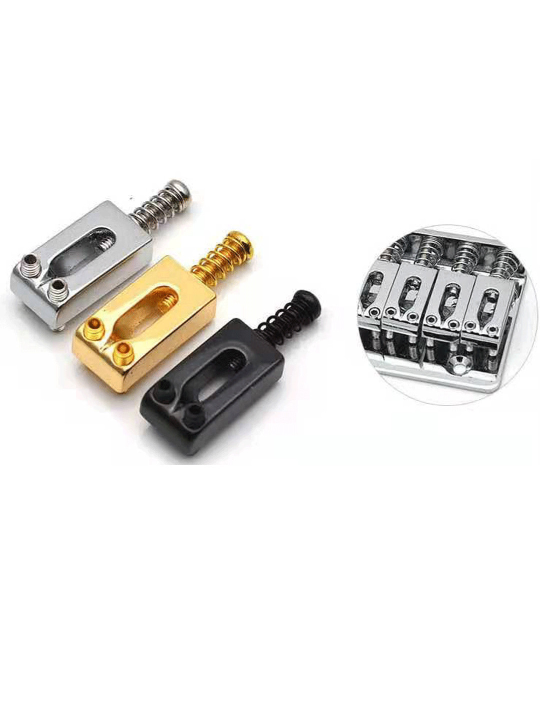 10.5mm Guitar Tremolo Bridge Saddles for Fender Stratocaster Strat Telecaster