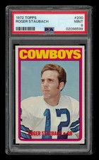 1972 Topps Set-Break #200 Roger Staubach Rookie PSA 9 MINT