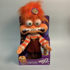Disney Pixar Inside Out 2 Anxiety Talk And Shake Plush Toy