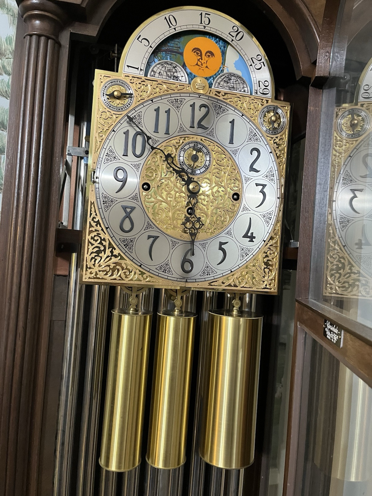 Herschede 9 Tube No. 217 Grandfather Clock