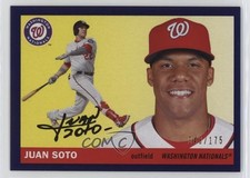 2020 Topps Archives 1955 Topps Purple /175 Juan Soto #87 jg3