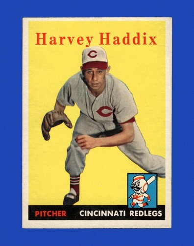 1958 Topps Set-Break #118 Harvey Haddix NR-MINT *GMCARDS*