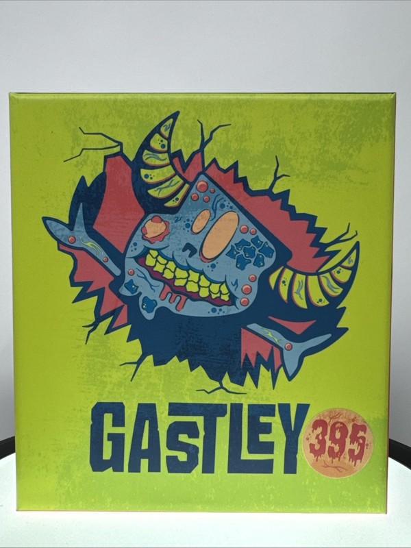 Mischief Toys Radiation Gastley Vinyl Figure & Pin Bundle LE 395/160