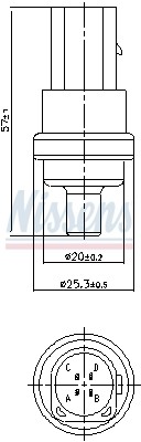 1x NISSENS 935099 Ölleitung Lader für Citroën Peugeot