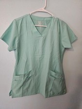 Barco One Brand Mint Green Scrub Top - sz S