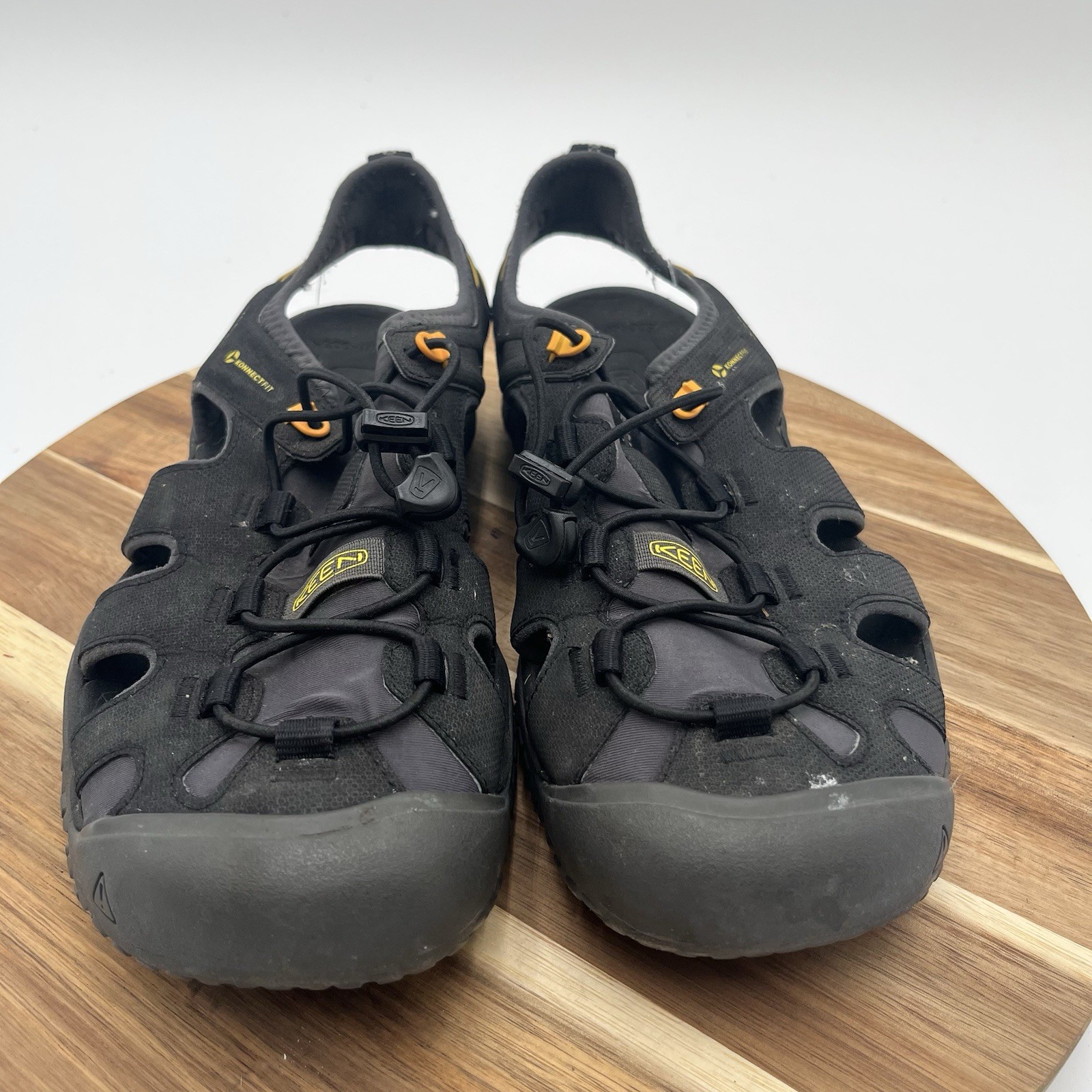 Keen SOLR Sandalo Konnectfit Nero Scarpe da Acqua Campeggio Escursionismo 10 US