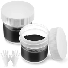 2 Jar Total 3. 53 oz 600 Grit Valve Lapping Compound Bore Grinding Paste with a 