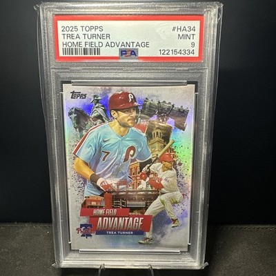 2025 Topps Series 2 - Home Field Advantage Trea Turner #HA-34 for 