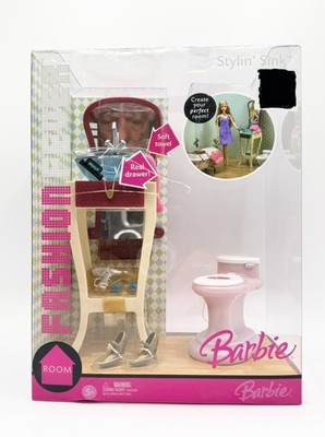 Stylin' Sink - 2006 Barbie Fashion Fever Collection - SKU J9338 - NRFB - MINT