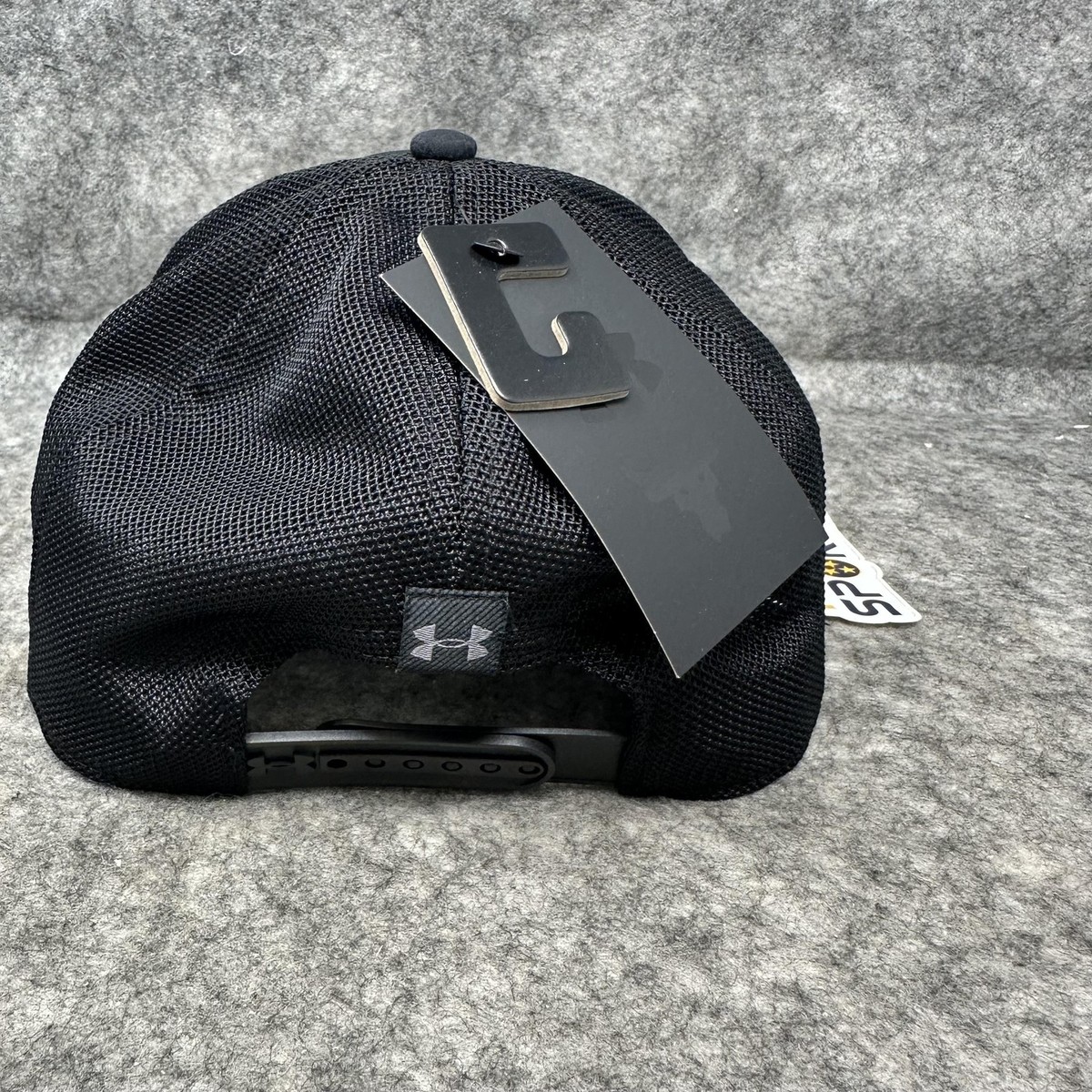 Project Rock Hat Cap Snap Back Mens Black Workout Training