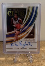 2021-22 Panini Immaculate Alex English Scorers Club Signatures #64/75 #SCS-AED