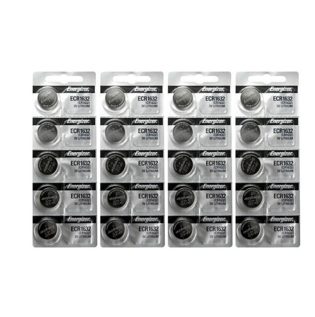 Energizer CR 1632, ECR1632, BR1632 3V Lithium Coin Battery