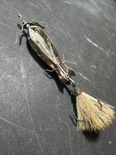 Vintage Heddon Multiple Minnow Fishing Lure Antique Tackle Rare Early Bait Metal