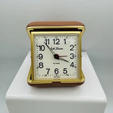 Seth Thomas Travel Alarm Clock Works Vintage