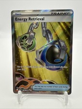 Pokémon Energy Retrieval Trainer Full Art Holo Chaos Rising 108/086