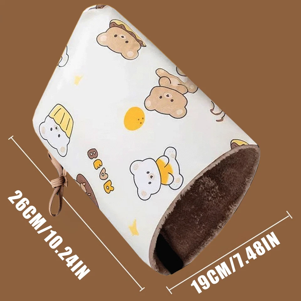 Guantes de manillar de motocicleta guantes a prueba de viento guante de scooter para invierno frío Foto 2 de 4