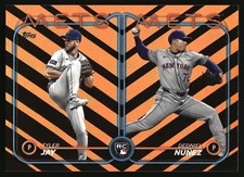 2024 Topps Update #US82 Dedniel Nunez / Tyler Jay RCOM Holiday