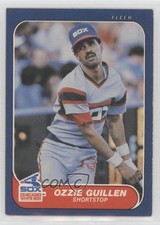 1986 Fleer Ozzie Guillen #206 12g7
