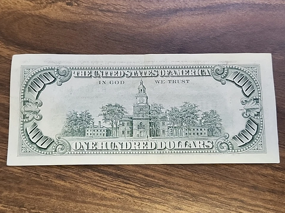 Series 1990 $100 Bill * ST. LOUIS * H 51694165 A - Image 2 of 4