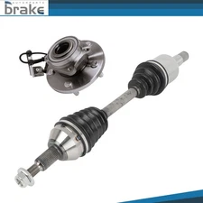 Front Left CV Axle Shaft & Wheel Hub Bearing For Town & Country Grand Caravan