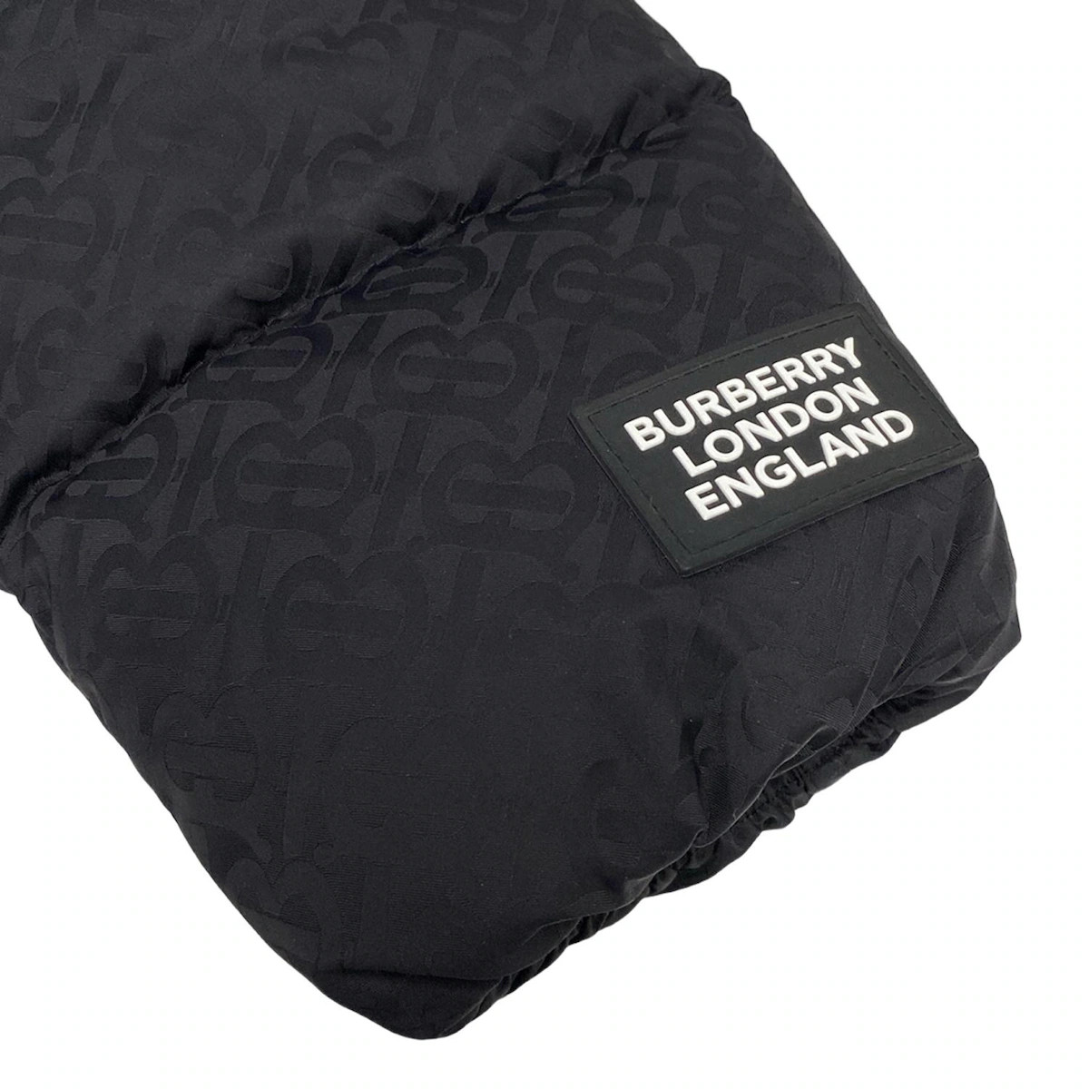 【新品】BURBERRY LONDN ENGLANDフード付きブラックジャンパー Burberry London England Windbreaker Jacket Reversible Plaid