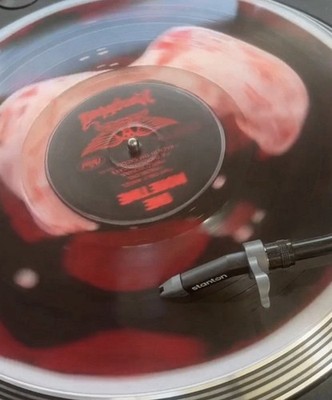 Aerosmith & Yungblud One More Time Black And Red Liquid Filled