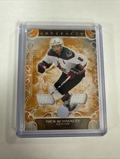 2024-2025 Artifacts Nick Schmaltz Orange Materials Fight Strap /15 Game Used