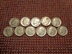 Lot of 11 Different 90% Silver Roosevelt Dimes All Different Dates and/or Mints