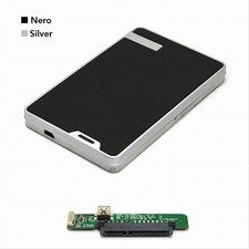 CASE BOX ESTERNO PER HARD DISK HD HDD 2.5 SATA AUTO ALIMENTATO USB 2.0 SA-2.0B